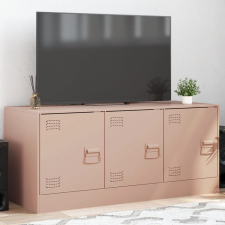  rózsaszín acél TV-szekrény 99 x 39 x 44 cm bútor