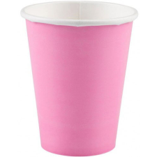 Rózsaszín New Pink papír pohár 8 db-os 250 ml party kellék