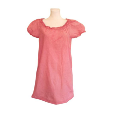  Rózsaszín női vászon ruha (méret: M)