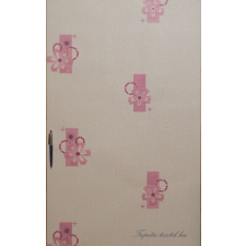  Rózsaszín virágos tapéta tapéta, díszléc és más dekoráció