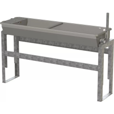  Rozsdamentes acél dönthető itatóvályú - 1 m, szabadon álló, 30 l haszonállat felszerelés