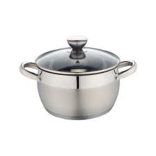 Rozsdamentes acél lábas fedővel 2,5l – Cook Line edény