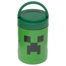 Rozsdamentes Acél Thermo Ételhordó 500ml - Minecraft Creeper konyhai eszköz