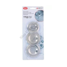  Rozsdamentes lefolyó szűrő szett 3 db-os Alpina konyhai eszköz