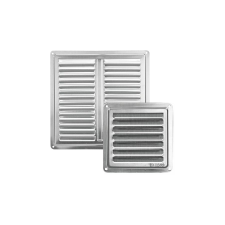  Rozsdamentes szellőzőrács NVM 150x150 K hűtés, fűtés szerelvény