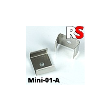 RS - MINI-01-A Alumínium U profilhoz rögzítő és tartóelem, fém világítási kellék