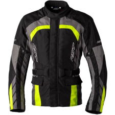 RST Alpha 5 CE Textil Dzseki - Fekete/Világos Sárga XXL Méret motoros kabát