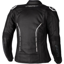  RST Női S1 CE Bőrdzseki - Fekete/Fehér Méret XXL motoros kabát
