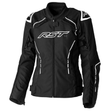  RST Női S1 CE Textil Dzseki - Fekete/Fehér Méret 3XL motoros kabát