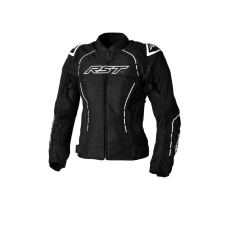 RST Női S1 Mesh CE Textil Dzseki - Fekete/Fehér Méret M motoros kabát