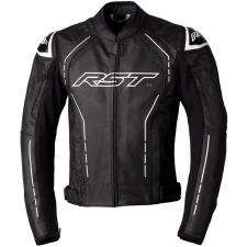  RST S1 CE Bőrdzseki - Fekete/Fekete/Fehér Méret 5XL motoros kabát