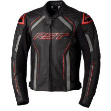 RST S1 CE Bőrdzseki - Fekete/Szürke/Piros méret L motoros kabát