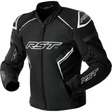 RST S1 D3O textil dzseki - fekete/fehér RST Sisakok és ruházat Kabátok motoros kabát
