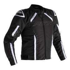  RST S-1 Dzseki Textil Fekete/Fehér Méret M motoros kabát