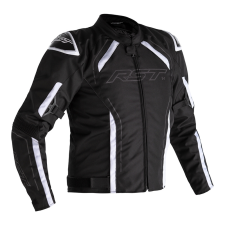 RST S-1 Kabát Textil Fekete/Fehér Méret 4XL motoros kabát