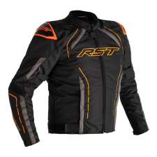 RST S-1 Kabát Textil Fekete/Szürke/Narancs Méret L motoros kabát