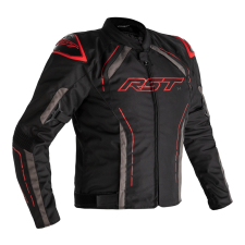 RST S-1 Kabát Textil Fekete/Szürke/Piros Méret M motoros kabát