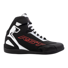 RST Sabre Cipő - Fekete/Fehér/Piros Méret 42 motoros csizma