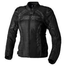 RST textil dzseki S1 hálós női - Fekete motoros kabát