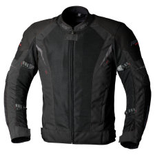 RST textil dzseki Ventilator-XT CE férfi - Fekete motoros kabát
