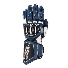 RST Tractech Evo 4 Bőr Kesztyű Kék/Fehér/Fekete Méret L motoros kesztyű