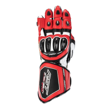 RST Tractech Evo 4 bőr kesztyű piros/fehér/fekete méret M motoros kesztyű