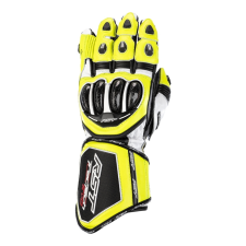 RST Tractech Evo 4 bőrkesztyű neon sárga/fekete XXL méret motoros kesztyű