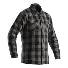 RST x Kevlar® Erősített Favágó CE Textil Dzseki - Sötétszürke, L Méret motoros kabát