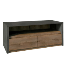  RTV asztal 130, tölgy lefkas/smooth szürke, MONTANA bútor