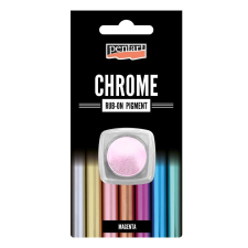 Rub-on pigment chrome effect 0,5g - magenta hobbifesték