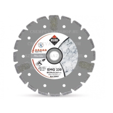 RUBI gyémánttárcsa száraz vágáshoz EMG230 SUPERPRO 230×22,2×3×3mm (ru30997) barkácsolás, csiszolás, rögzítés