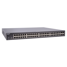 RUCKUS Networks ICX8100-48 Vezérelt Gigabit Ethernet (10/100/1000) 1U Fekete hub és switch