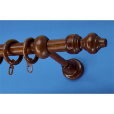  Rúdkarnis fa dió d=28mm 160cm (tartozékkal) karnis, függönyrúd