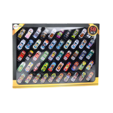  Rugókészlet autókhoz, motoros autókhoz, színes, 50 darabos 18789 autópálya és játékautó