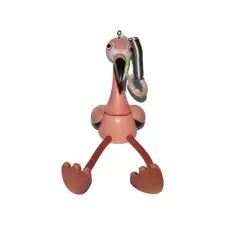  Rugós figura (flamingó) játékfigura