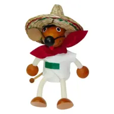  Rugós figura (mexikói egér) játékfigura