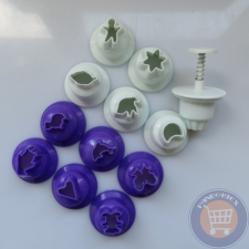  RÚGÓS, FONDANT ÉS MARCIPÁN KISZÚRÓ 12 FEJJEL sütés és főzés