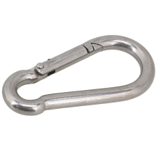 Rugós karabiner DIN 5299/C, 5x50 A4 barkácsolás, csiszolás, rögzítés