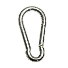 Rugós karabiner Zn 4x40- es (13788) barkácsolás, csiszolás, rögzítés