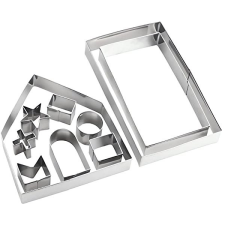 Ruhhy 22905 Sada vykrajovátek 3D perníková chaloupka sütés és főzés