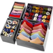 Ruhhy Fehérnemű Tároló Rekesz 4 Darab (00019914) bútor