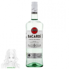  Rum, Bacardi Carta Blanca Rum 0,5L (37,5%) rum