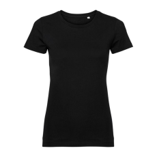 Russell 108F biopamut Női rövid ujjú póló, Black-M