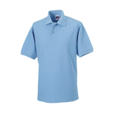 Russell Europe Férfi galléros munkaruha Russel Hard Wearing Polo Shirt 4XL-ig - XS, Ég kék