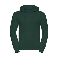 Russell Europe Férfi kapucnis hosszú ujjú pulóver Russell Europe Hooded Sweatshirt XS, Sötétzöld férfi pulóver, kardigán