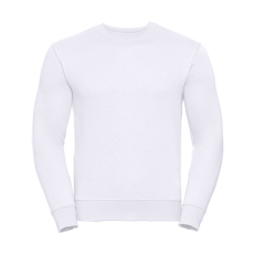 Russell Europe Férfi pulóver hosszú ujjú Russell Europe Authentic Set-In Sweatshirt - M, Fehér