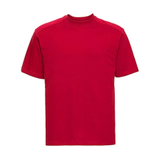 Russell Europe Férfi rövid ujjú póló Russell Europe Heavy Duty Workwear T-Shirt -M, Klasszikus Piros
