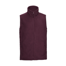 Russell Europe Férfi ujjatlan polár Russell Europe Men&#039;s Gilet Outdoor Fleece M, Burgundi vörös férfi kabát, dzseki