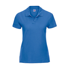 Russell Europe Női galléros póló rövid ujjú Russell Europe Better Polo Ladies&#039; - S, Azur kék női póló