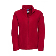 Russell Europe Női hosszú ujjú polár Russell Europe Ladies&#039; Full Zip Outdoor Fleece S, Piros női dzseki, kabát